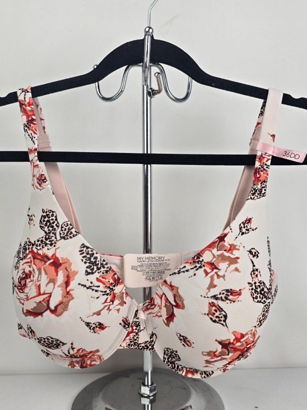 My Memory by La Vie en Rose Floral Bra 36DD